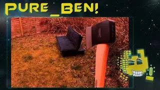 Destroying a Sofa Bed to Doom Music - Pure_Ben!