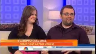 Groom surprises bride with wedding of her dreams