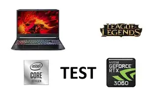 Acer Nitro 5 - League of Legends - RTX 3060 I7-10750H