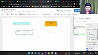 How to create Input box control in Google data studio -HeDaL