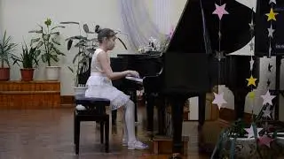 Павлова Ирина И. С. Бах "Маленькая прелюдия № 1 до-мажор", из 2 тетради