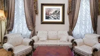 Вышивка. Зимний пейзаж. Китайский набор.