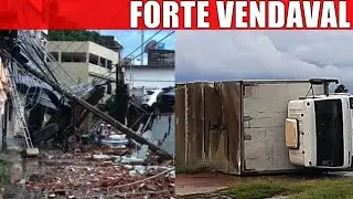 vendaval atinge Holambra, SP