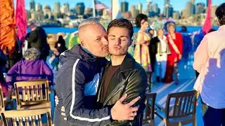 LGBTQ vow renewals on a boat in Seattle