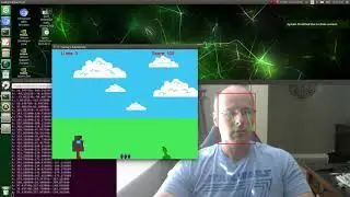 Controlling a Game With Eye Movements