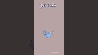 Анимация - Вода💦💧По уроку от @garvitbhatnagar_ 