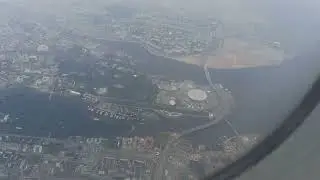 Прибытие в СПб, Пулково на полосу 10R через NANEB на Airbus A320NEO Smartavia, проход над центром!