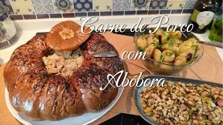 Carne de Porco com Abóbora
