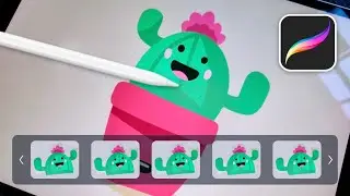 Easy Procreate animation for beginners using 
