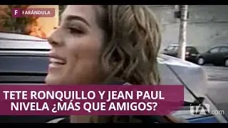 Tete Ronquillo y Jean Paul Nivela ¿más que amigos? - Jarabe de Pico