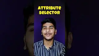 Attribute Selector | CSS Tutorial for Beginners 