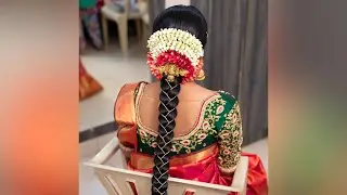 Trending Muhurtham Braid - Hairstyle Tutorial