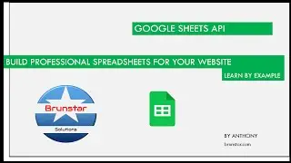 (2021 Update) Google Sheets API - Read and Write Data