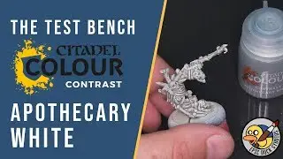 Testing CONTRAST Paints by Citadel - Apothecary White