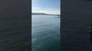 A stunning autumn afternoon as the sea sparkles on Plymouth Sound￼