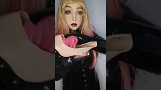 Femalemask Getting gagged by a Doll