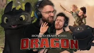 How to Train Your Dragon (2010) is an animated MASTERPIECE | First Time Watching