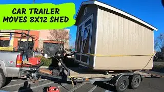 GIGANTIC Furniture Dolly Moves 8'x12' Shed