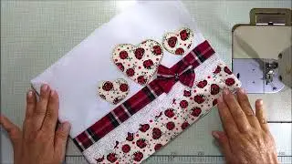 PANO DE PRATO COM ACABAMENTO TODO EMBUTIDO #costura #panodeprato #diy #dishcloth #handcraft
