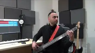 Lacuna Coil - Heaven's A Lie [bass cover]