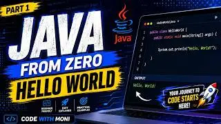 Java Programming for Beginners | Learn Java From Zero | Part 1