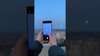 Samsung S23 Ultra Camera Test - Capturing the Perfect Moon Shot with 200MP #shorts
