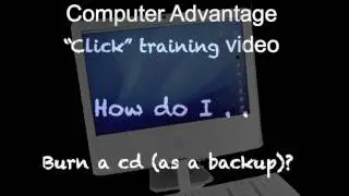 How do I Burn a cd or DVD?