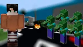 Зомби апокалипсис в Minecraft
