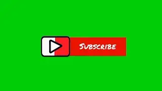 Green Screen Subscribe Button New ✅| Like Share Subscribe Button Green Screen