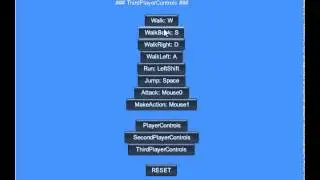 Unity: Multiples Configuraciones de Controles
