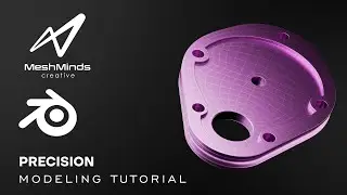 Precision Hard Surface Modeling in Blender – Tutorial #3 | MeshMinds Creative