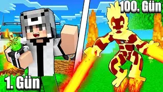 BEN 10 OLARAK 100 GÜN HAYATTA KALMAK - Minecraft