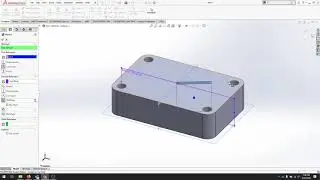 Solidworks 2019 Reference Geometry & Auxiliary Views, pt. 1