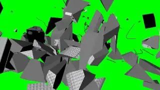 DJ Mixer Vestax N100111 audio mixer breaking up green screen animation 64bit test 1 s01r05