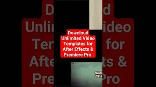 download Unlimited premiere pro templates#shorts