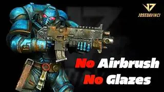 Unleash the Dark: Steps to Paint a Stunning Grimdark Space Marine