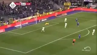 Goal Tielemans.Anderlecht-Club Brugge 1:0.
