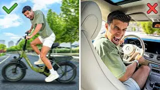 MASINA vs. BICICLETA in BUCURESTI