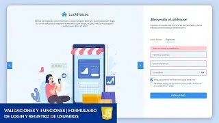 Validando Formulario de Login y Registro utilizando HTML, CSS y JAVASCRIPT | Diseño Web | Parte #2