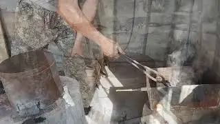 ковка первые клинки из стали р18