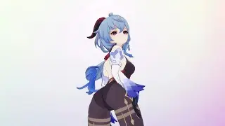 [MMD/Genshin Impact] Ganyu - Teen Titans Remix