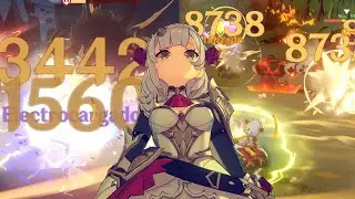 Noelle Dps en 30 segundos  Genshin Impact