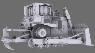Hard surface modelling showreel