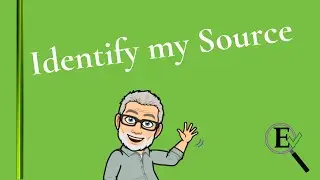 1. How to Identify your Source in Evidentia Genealogy Software