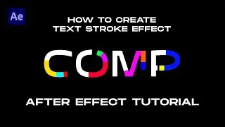 Create Any Animated Stroke Text in After Effects