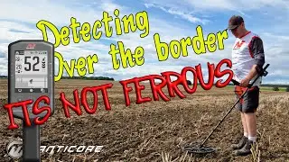 Metal Detecting in Norfolk Uk with the Minelab Manticore