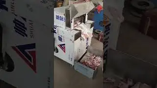 Automatic bone cutting machine commercial bone chopping machine frozen meat dicing machine chicken c