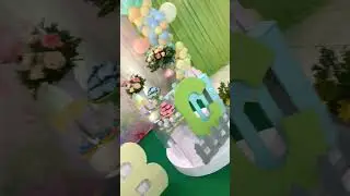 Decoração tema jardim abc