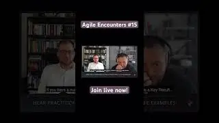 Agile Encounters Webinar Series #agile #agilecoach #agileconsulting #agileconsultant