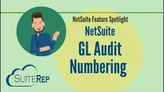 NetSuite GL Audit Numbering